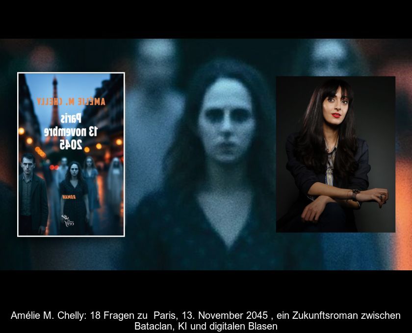 Amélie M. Chelly: 18 Fragen Zu 'paris, 13. November 2045', Ein Zukunftsroman Zwischen Bataclan, Ki Und Digitalen Blasen