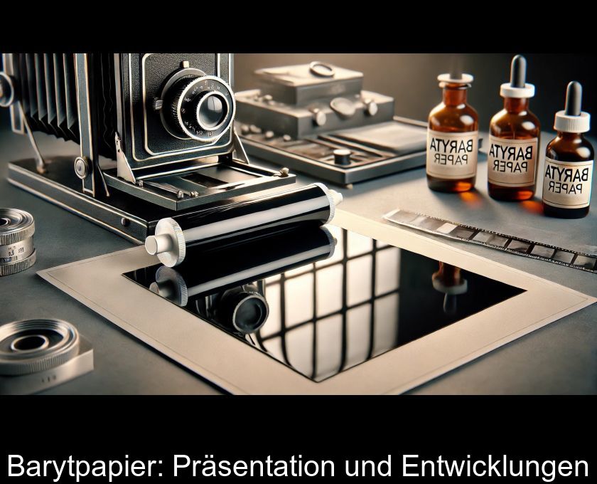 Barytpapier: Präsentation Und Entwicklungen