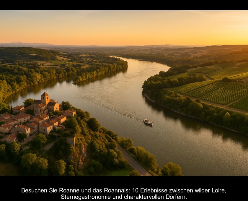 Besuchen Sie Roanne Und Das Roannais: 10 Erlebnisse Zwischen Wilder Loire, Sternegastronomie Und Charaktervollen Dörfern.