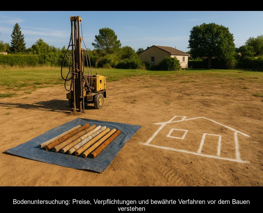 Bodenuntersuchung: Preise, Verpflichtungen Und Bewährte Verfahren Vor Dem Bauen Verstehen