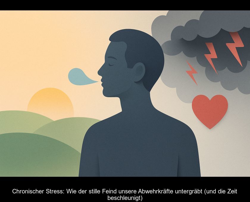 Chronischer Stress: Wie Der Stille Feind Unsere Abwehrkräfte Untergräbt (und Die Zeit Beschleunigt)