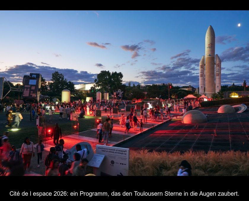 Cité De L'espace 2026: Ein Programm, Das Den Toulousern Sterne In Die Augen Zaubert.