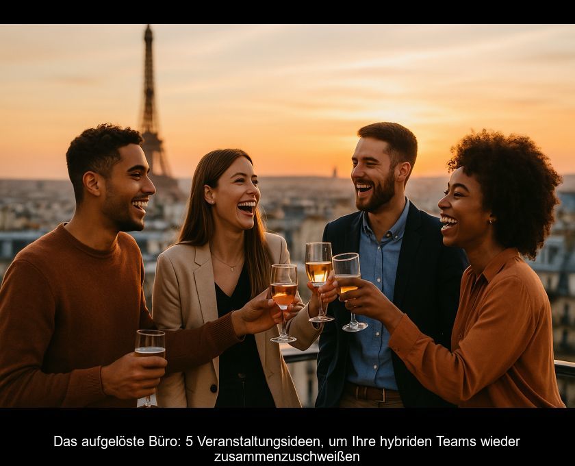 Das Aufgelöste Büro: 5 Veranstaltungsideen, Um Ihre Hybriden Teams Wieder Zusammenzuschweißen