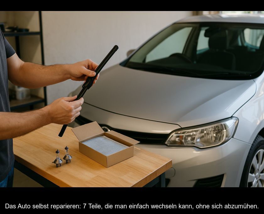 Das Auto Selbst Reparieren: 7 Teile, Die Man Einfach Wechseln Kann, Ohne Sich Abzumühen.