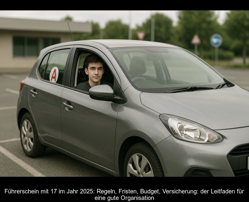 Führerschein Mit 17 Im Jahr 2025: Regeln, Fristen, Budget, Versicherung: Der Leitfaden Für Eine Gute Organisation