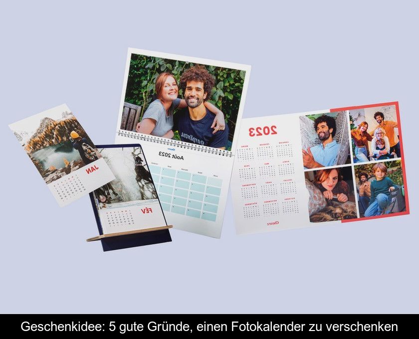 Geschenkidee: 5 Gute Gründe, Einen Fotokalender Zu Verschenken