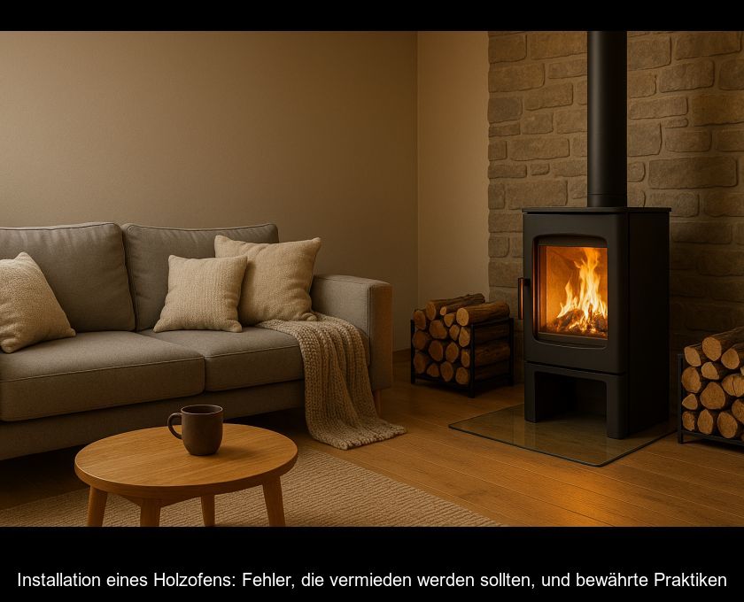 Installation Eines Holzofens: Fehler, Die Vermieden Werden Sollten, Und Bewährte Praktiken