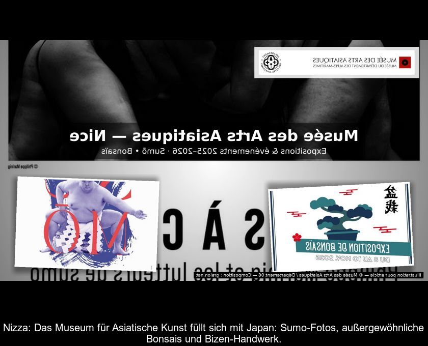 Nizza: Das Museum Für Asiatische Kunst Füllt Sich Mit Japan: Sumo-fotos, Außergewöhnliche Bonsais Und Bizen-handwerk.