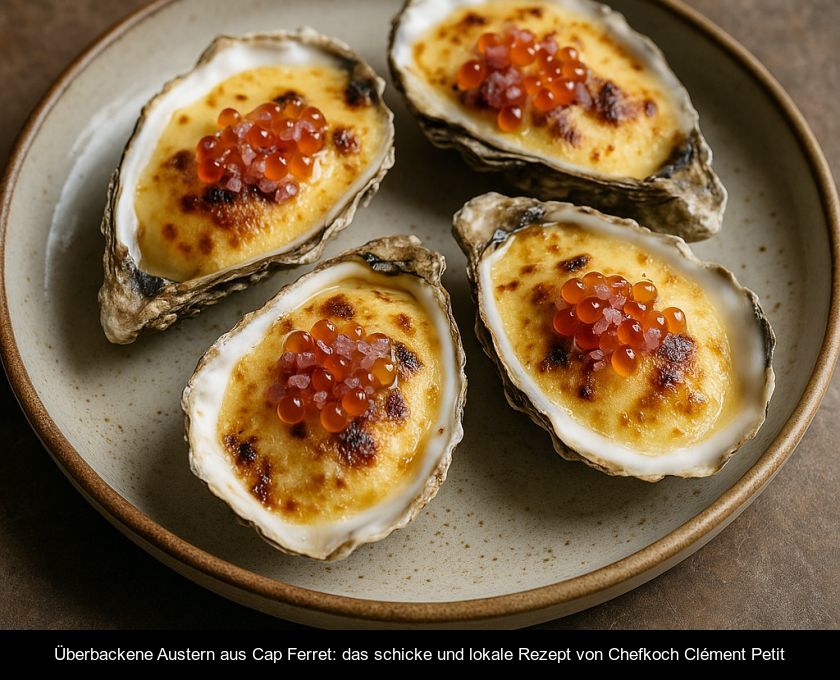 Überbackene Austern Aus Cap Ferret: Das Schicke Und Lokale Rezept Von Chefkoch Clément Petit