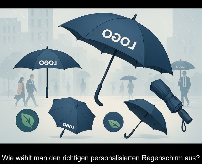 Wie Wählt Man Den Richtigen Personalisierten Regenschirm Aus?