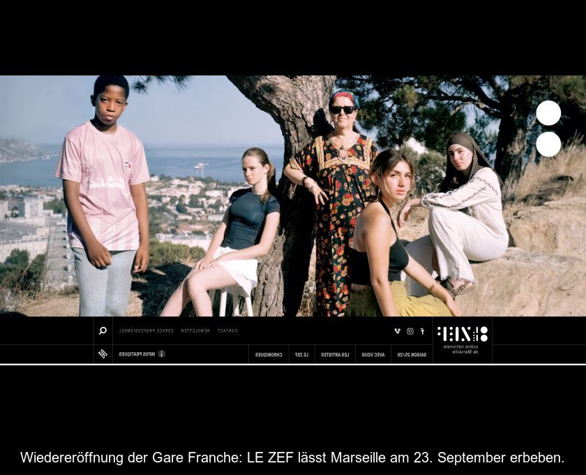 Wiedereröffnung Der Gare Franche: Le Zef Lässt Marseille Am 23. September Erbeben.