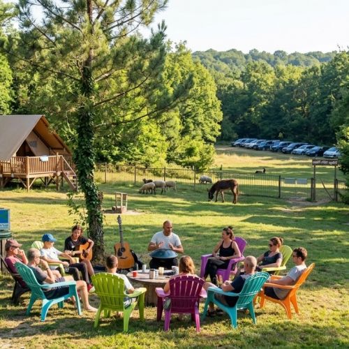 Die Lichtung: langsamer Tourismus, Stille und Eintauchen inmitten eines Waldgebiets