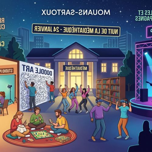 Die Nacht der Mediathek 2026 in Mouans-Sartoux: eine Klammer zwischen Stadt und Land