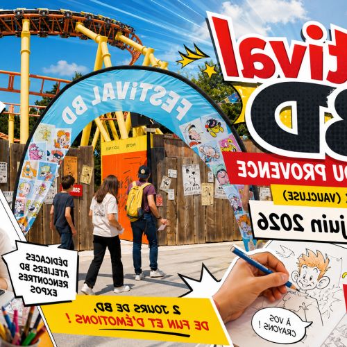 Festival Comic im Parc Spirou Provence: zwei Tage, um in die neunte Kunst einzutauchen.