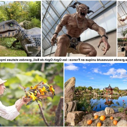 Halloween der Welt im Tropical Parc: Balinesische Ogoh-Ogohs im Herzen von Morbihan