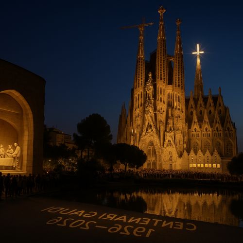 Hundertjähriges Jubiläum Gaudí: Die Sagrada Família enthüllt ein XXL-Programm bis 2026