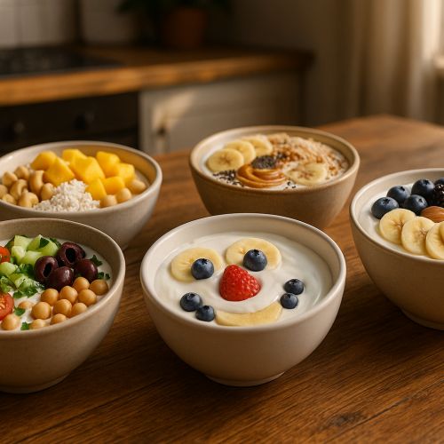Joghurt-Bowl: 7 Ideen für leckere und gesunde Frühstücksbowls