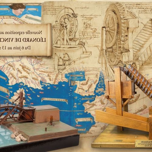 Leonardo da Vinci, Meister des Wassers: Das Clos Lucé läuft den ganzen Sommer über im Zeichen des Blaus.