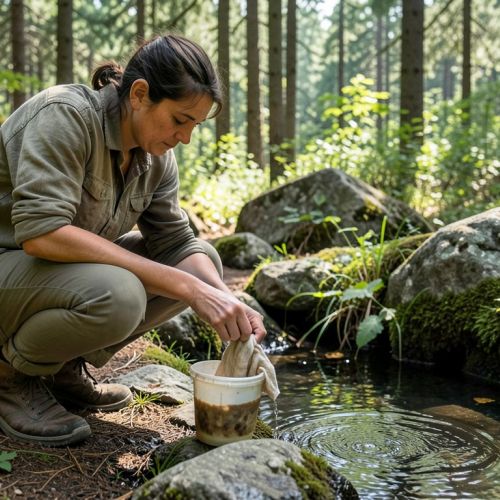 Trinkwasser in der Wildnis finden: Techniken, die Ihnen das Leben retten können.