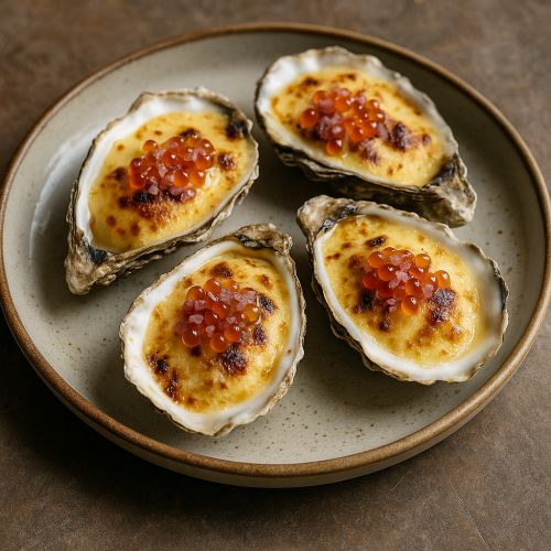 Überbackene Austern aus Cap Ferret: das schicke und lokale Rezept von Chefkoch Clément Petit