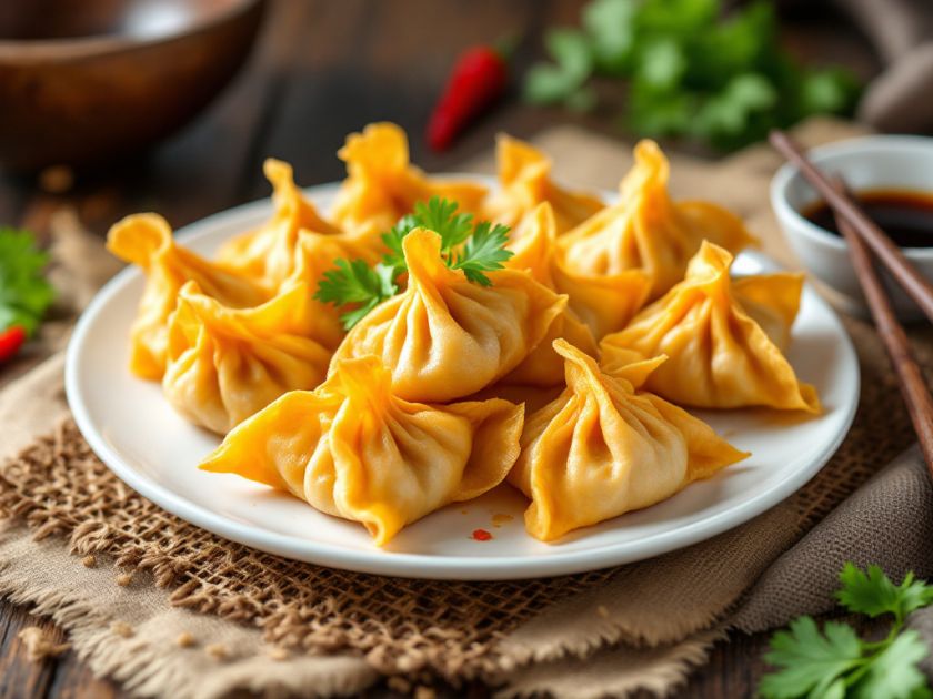 Frittierte Chinesische Maultaschen: Einfaches und Leckeres Rezept