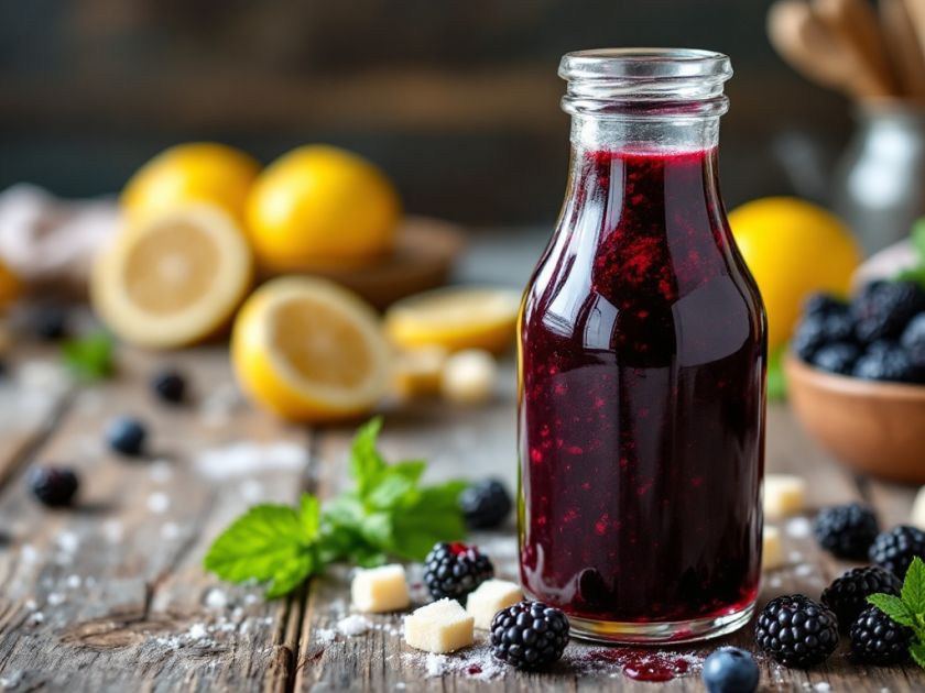 Hausgemachte Brombeersoße: Einfache und Köstliche Rezept
