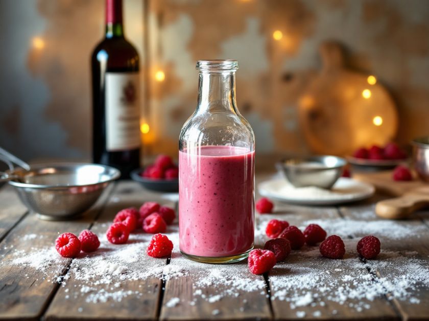Himbeercreme Hausgemacht für Kir Aperitif