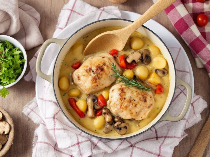 Hühnchen nach Großmutter Art: Emotionale Komfort Rezept