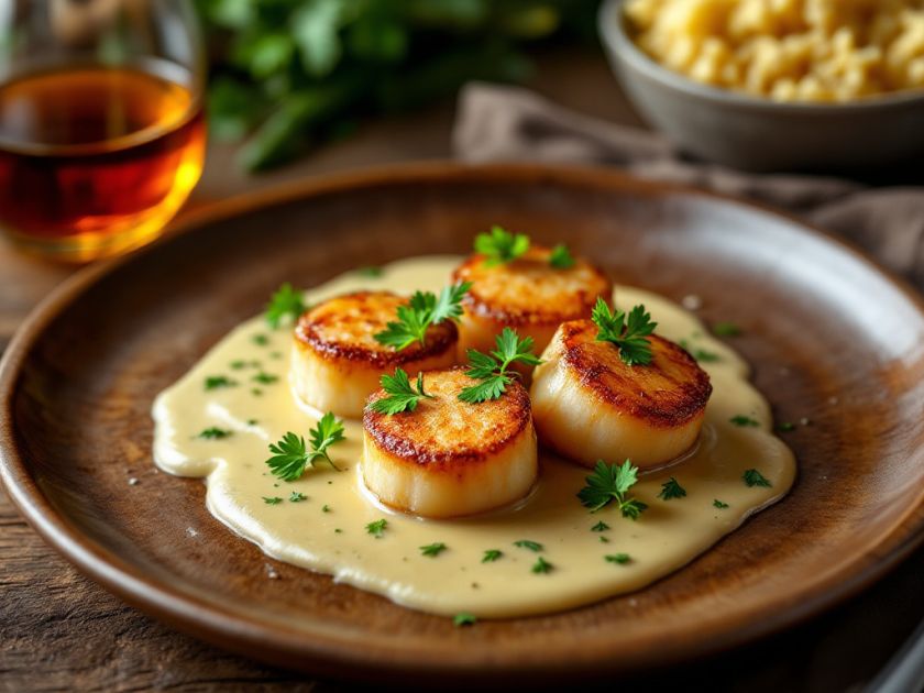 Jakobsmuscheln mit Cognac: Schnelles und Leckeres Rezept