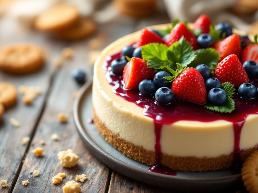 Käsekuchen Ohne Backen : Ein Cremiger Und Einfacher Nachtisch