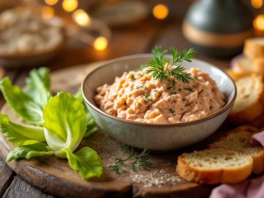Makrelenrillettes Mit Senf Einfach