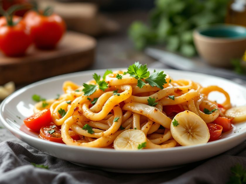 Rezept für gebratene Tintenfische: Leckeres und schnelles Hauptgericht