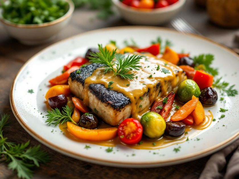 Schwarzbarschfilet mit Senf: Leckeres und Einfaches Rezept