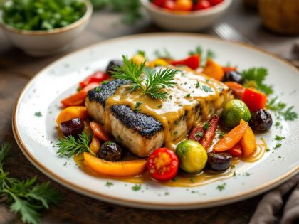 Schwarzbarschfilet mit Senf: Leckeres und Einfaches Rezept