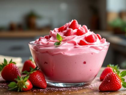 Erdbeer-Tagada-Mousse : ein leichter und köstlicher Nachtisch