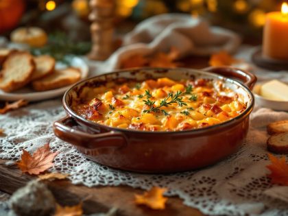 Köstlicher und Cremiger Hokkaido-Gratin