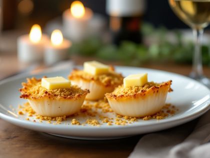 Rezept für Jakobsmuscheln mit Schalotten und Weißwein