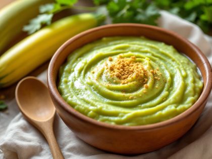 Leckeres Cremiges Zucchini-Püree